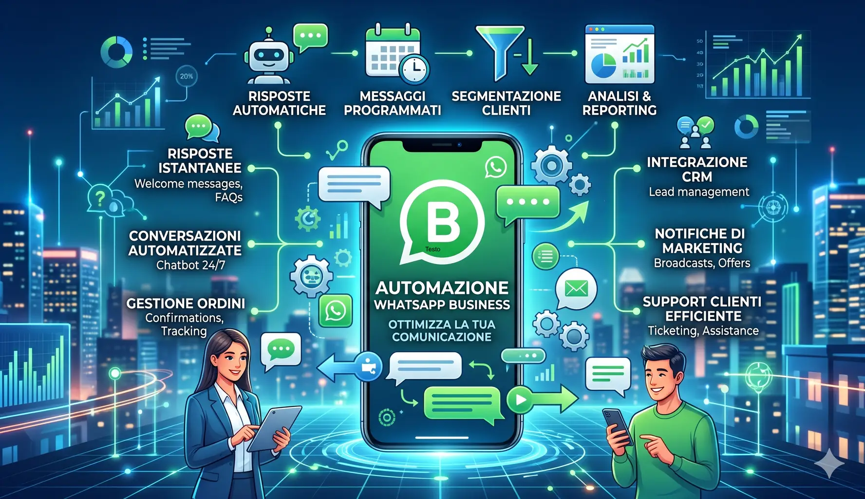 automazione WhatsApp business